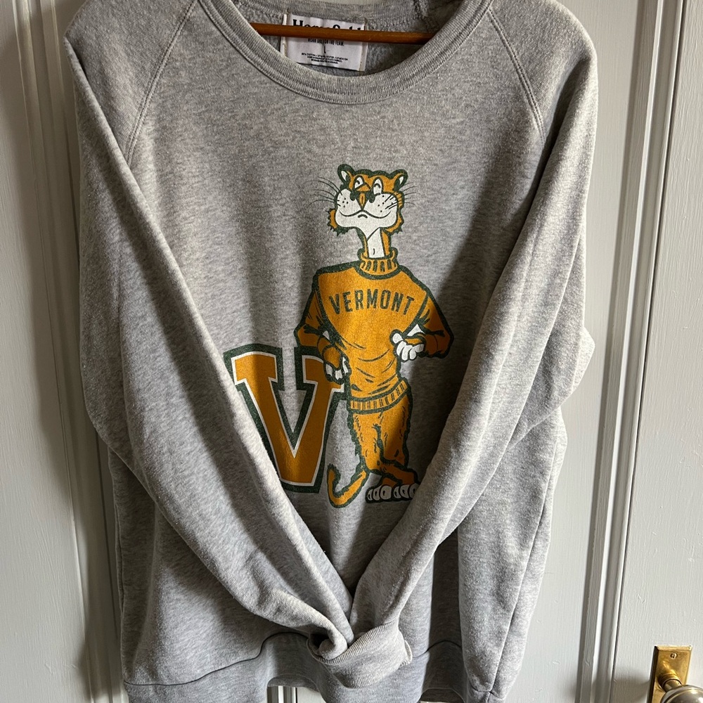 Gray Vermont Sweatshirt